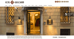 Desktop Screenshot of hotelgregoriana.it
